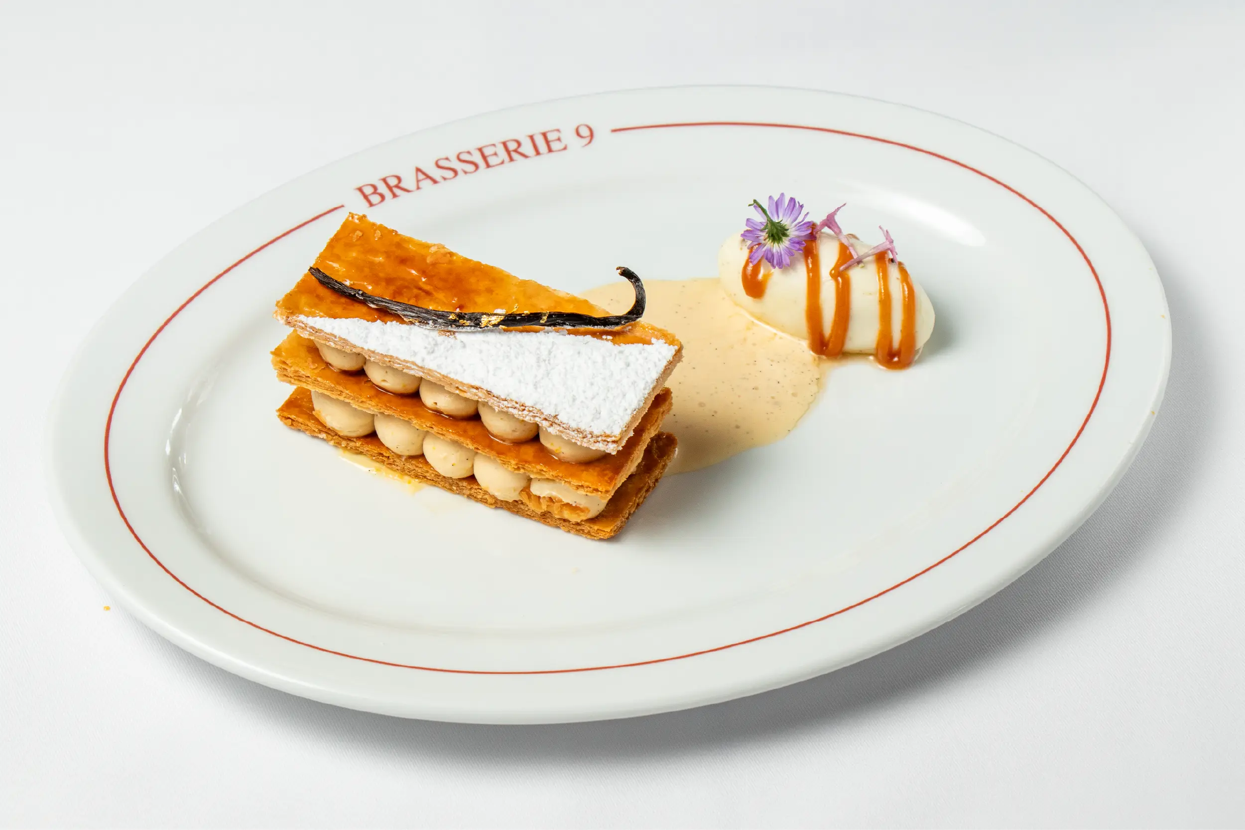 Caramelized Millefeuille Puff Pastry