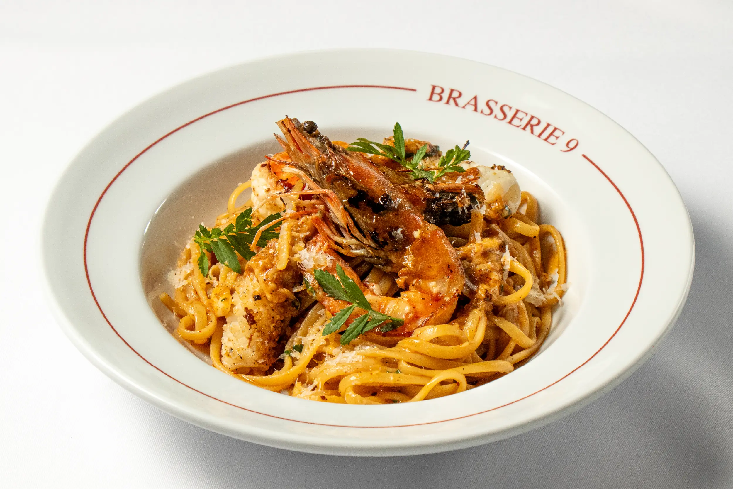 Mixed Seafood Linguine