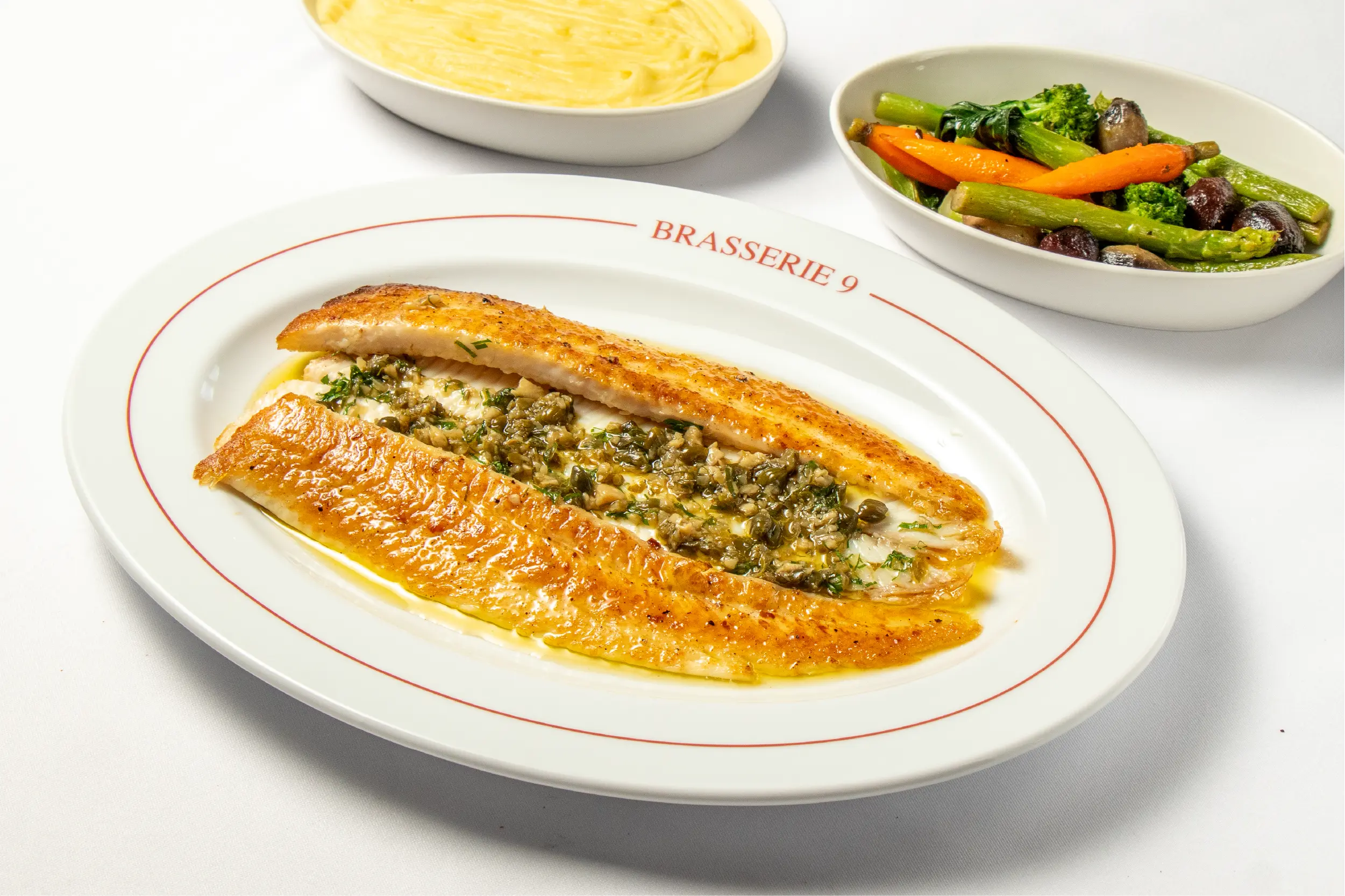 Classic Brittany Sole Fish
